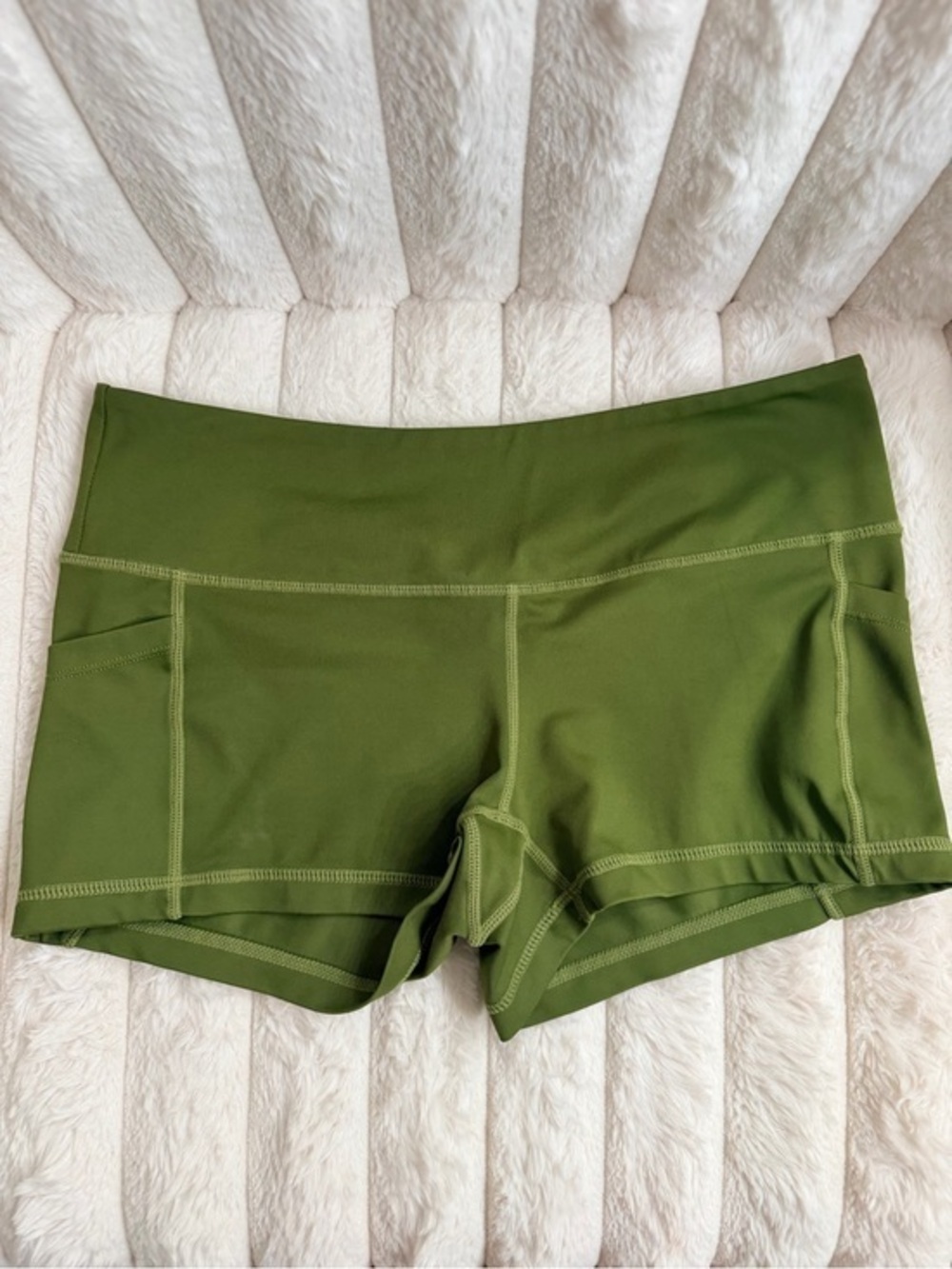 Feed Me Fight Me | FMFM Army Green Shorts - Medium